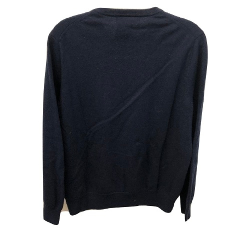 Daniel Bishop V-Neck Merino Wool Sweater, Size L - Picture 2 of 2